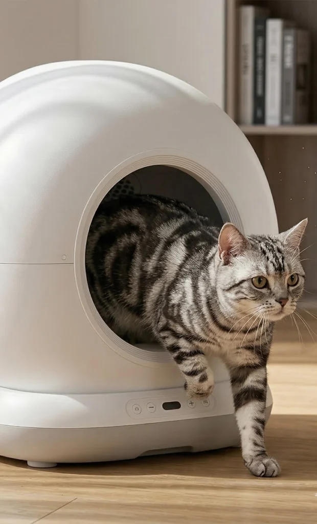 Self-Cleaning Smart Litter Box
